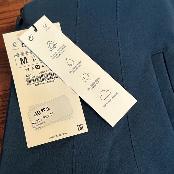 Zara high waisted dress pants BNWT - Picture 4 of 4